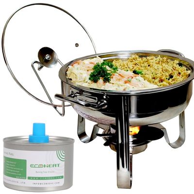 摩擦する灯心を調理する7oz 8hrの台所は調節可能なビュッフェの食糧ウォーマーの燃料の缶に燃料を供給する