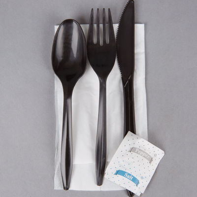 9in PLA Compostable CPLAの食事用器具類100%の生物分解性のフォークおよびスプーンのナイフ