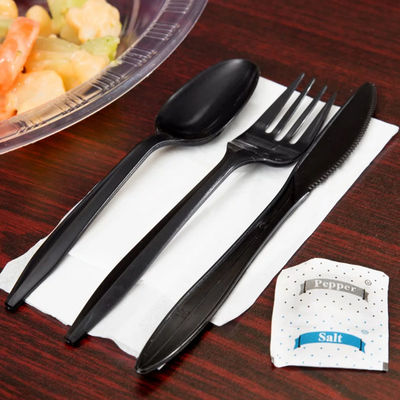 9in PLA Compostable CPLAの食事用器具類100%の生物分解性のフォークおよびスプーンのナイフ