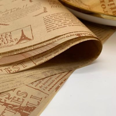 230Cは非食糧包む硫酸紙の包むシリコーンの焼けるペーパー30CMX10Mを付ける