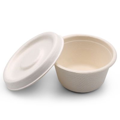 1oz 2oz 4ozのペーパー スープふたが付いている使い捨て可能なサラダ ボールはコップを分配する