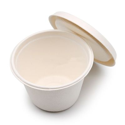 1oz 2oz 4ozのペーパー スープふたが付いている使い捨て可能なサラダ ボールはコップを分配する