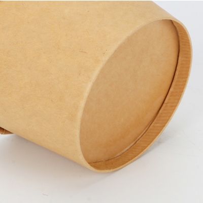 使い捨て可能な生物分解性の取得容器のクラフト紙のスープ ボウル16oz 24ozに塗るPLA