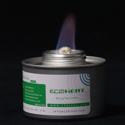 ホテルのレストランの灯心の摩擦の燃料6hrs DEGの食糧ウォーマーのゲル