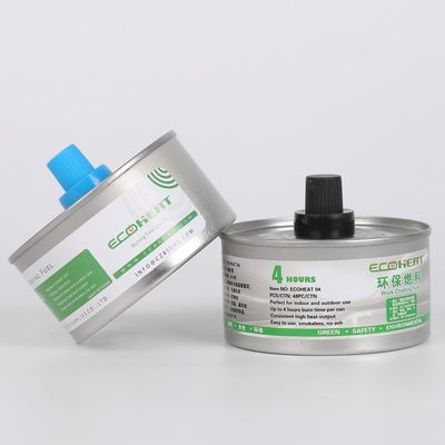 4H食糧装置の灯心の摩擦の燃料の無煙摩擦皿バーナーはホテルのために缶詰になる