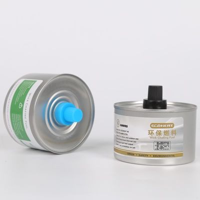 6hrs 7ozの摩擦の燃料はプラスチック帽子の便利な灯心のSterno 170Fのビュッフェの皿のヒーターできる