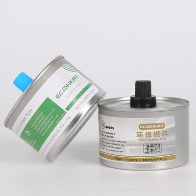 6hrs 7ozの摩擦の燃料はプラスチック帽子の便利な灯心のSterno 170Fのビュッフェの皿のヒーターできる