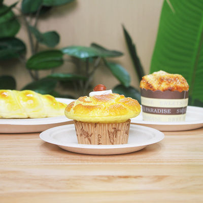 緑の100%生物分解性のCompostable党テーブルウェアEcoの友好的で使い捨て可能な版