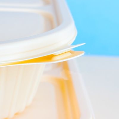 10インチ3コンパートメント コーンスターチ テーブルウェアBentoの生物分解性のコーンスターチの食品容器