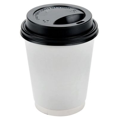 16oz 500ccの使い捨て可能な単一の使用白書のコーヒー カップの二重層の紙コップ