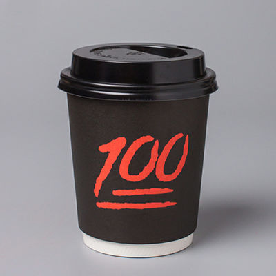 EN13432ふたが付いている使い捨て可能な紙コップ400Ml 12Ozの注文のテークアウトのコーヒー カップ