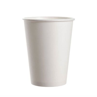 12OZ 300gsmのソーダ冷たい飲み物のふたが付いている使い捨て可能な紙コップジュースの白書のコップ