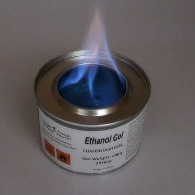 200g錫のケイタリングのゲルの食糧暖まる燃料のゲルを調理する摩擦の燃料のエタノール